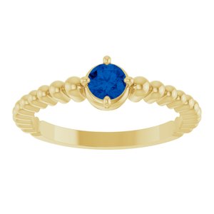 Ring med laboratoriedyrket edelsten – modell 72561