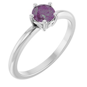Ring med laboratoriedyrket edelsten – modell 72532
