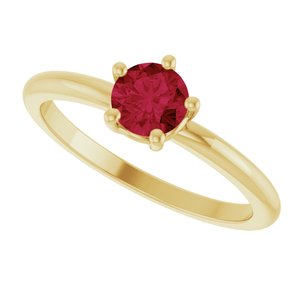 Ring med laboratoriedyrket edelsten – modell 72532