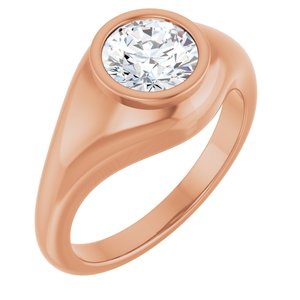 Ring med laboratoriedyrket diamant – modell 127058