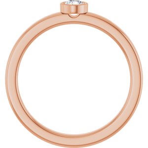 Ring med laboratoriedyrket edelsten – modell 72550