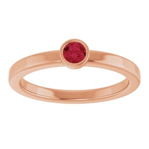 Ring med laboratoriedyrket edelsten – modell 72550