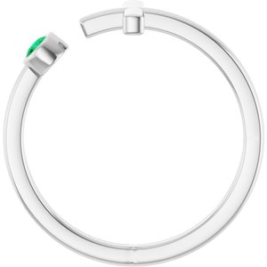 Ring med laboratoriedyrket edelsten – modell R43083