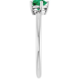 Ring med laboratoriedyrket edelsten – modell 72532