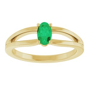 Ring med laboratoriedyrket edelsten – modell 19401