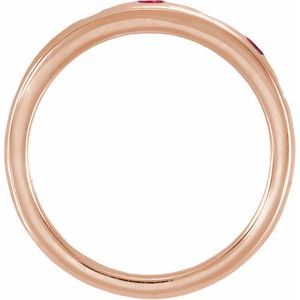 Ring med laboratoriedyrket edelsten – modell 689781