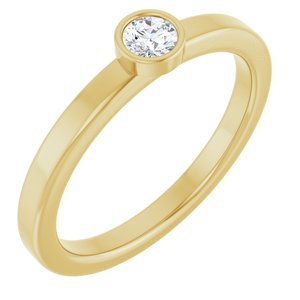 Ring med laboratoriedyrket edelsten – modell 72550