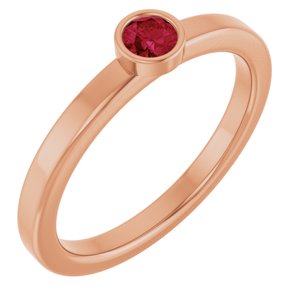 Ring med laboratoriedyrket edelsten – modell 72550