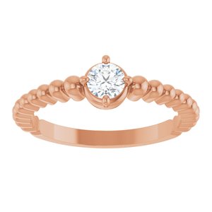 Ring med laboratoriedyrket edelsten – modell 72561